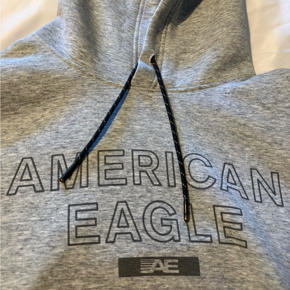 American Eagle Outfitters Light Gray Hoodie